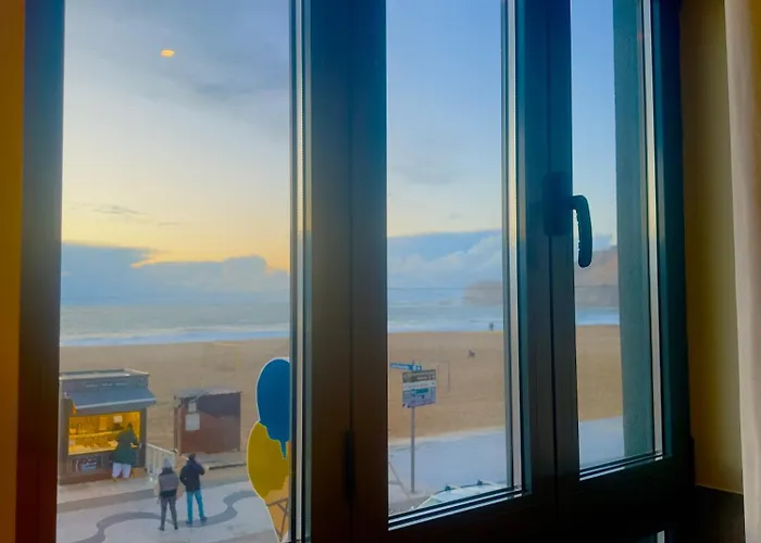 بيت ضيافة Na Crista Da Onda نازاريه