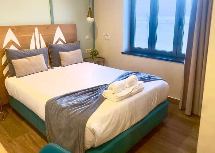 بيت ضيافة Na Crista Da Onda نازاريه